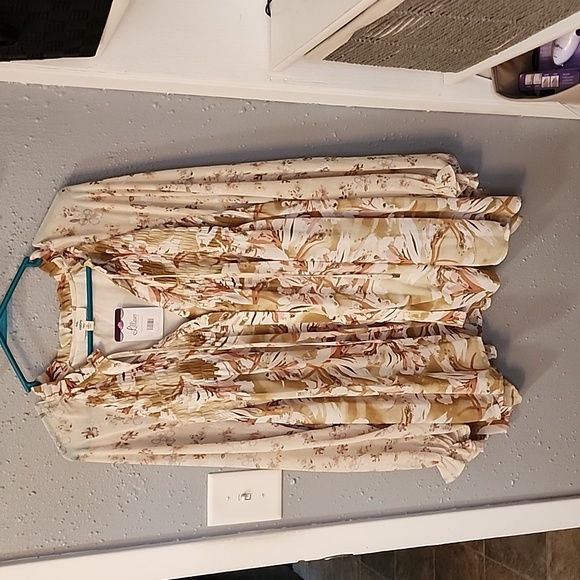 Entro womens boho blouse XL NWT - Picture 1 of 5